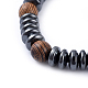 Bracciali con perline intrecciate con filo di nylon BJEW-JB04497-2