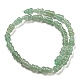 Natural Green Aventurine Beads Strands G-C039-A09-3