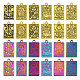 Chgcraft 24pcs 12 pendentifs en alliage de style FIND-CA0008-48-1