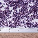 MIYUKIデリカビーズ小  シリンダー  日本製シードビーズ  15/0  （dbs0117)紫金光沢  1.1x1.3mm  穴：0.7mm  約175000個/袋  50 G /袋 SEED-X0054-DBS0117-4