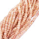 Fragola naturale perle di quarzo fili G-E569-H12-1