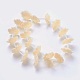Chapelets de perles en corail synthétique CORA-F019-02D-3