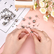 DICOSMETIC 48Pcs 8 Style 304 Stainless Steel Ball Stud Earrings EJEW-DC0001-06-2