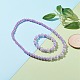 Acrylic Beaded Bracelet & Necklace Set for Kids SJEW-JS01207-01-2