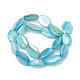 Brins de perles de coquille d'eau douce de couleur ab SHEL-T009-04B-2