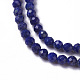 Chapelets de perles en lapis-lazuli naturel G-F596-15-3mm-3