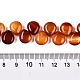Chapelets de perles rouges en agate naturelle&nbsp;G-T138-123-4