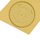 Autocollants en relief auto-adhésifs en feuille d'or DIY-WH0211-012-5