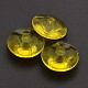 Faceted Rondelle Transparent Acrylic Beads TACR-P053-24C-1