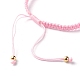 Adjustable Nylon Thread Cord Bracelets BJEW-JB06598-01-4