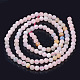 Chapelets de perles en morganite naturelle G-Q961-28-2
