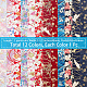 Gorgecraft 12 Yards 12 Farben japanisches Blumen-Baumwollband im Kimono-Stil OCOR-GF0001-70-2