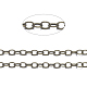 Brass Cable Chains CHC034Y-AB-1