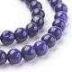Chapelets de perles en lapis-lazuli naturel X-G-G087-4mm-3