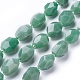 Natural Green Aventurine Beads Strands G-P434-31-2