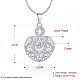 Fashion Tin Alloy Pendant Necklaces NJEW-BB21640-3