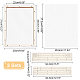 Marco de fabricación de papel ensamblado de tilo DIY-WH0001-73D-4