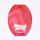 Natural Striped Agate/Banded Agate Pendants G-K178-15A-2