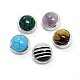 Garment Accessories Alloy Gemstone Jewelry Snap Buttons SNAP-O015-M-1