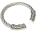 304 Stainless Steel Cuff Bangles BJEW-F274-03AS-2