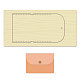 木材切断ダイ  鋼鉄で  DIYスクラップブッキング/フォトアルバム用  装飾的なエンボス印刷紙のカード  バッグ模様  25.4x12.7cm DIY-WH0178-063-1