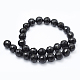 Brins de perles d'onyx noir naturel G-E469-06-6mm-2
