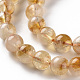 Natural Citrine Beads Strands X-G-S362-105B-3