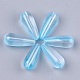 Perlas de vidrio pintado en aerosol transparente GLAA-S183-23C-1