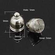 Латуни мозг конец KK-D217-9x6-P