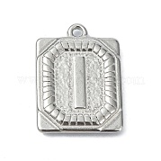 Подвески из нержавеющей стали 304 с защитой от потускнения STAS-U033-01P-I