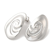 Серьги-гвоздики из нержавеющей стали 304 EJEW-K268-07P