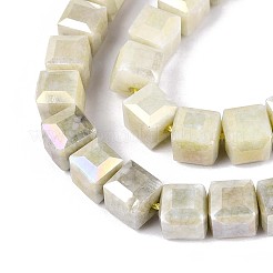 Brins de perles de verre électrolytiques anti-ternissement&nbsp;GLAA-T025-8mm-10F
