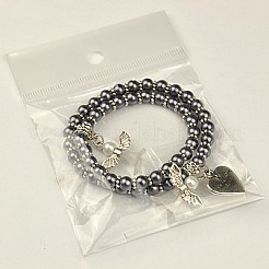 Abito da sposa set di gioielli angelo bella per la madre e figlia&nbsp;BJEW-JB00728-21