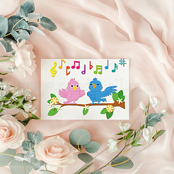 Stanzschablonen aus Karbonstahl mit Musikmotiven&nbsp;DIY-WH0309-3602