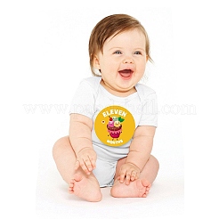 1~12 Monate Zahlenthemen Baby Meilensteinaufkleber&nbsp;DIY-H127-B14