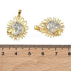 Pendentifs en laiton&nbsp;KK-A294-02B-GP