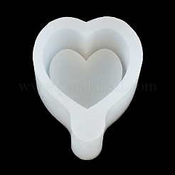 Herz-DIY-Silikonform für Kerzenbecher&nbsp;SIMO-C009-02