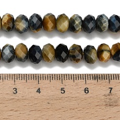 Natürlichen Tigerauge Perlen Stränge&nbsp;G-Z111-A02-03