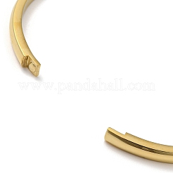 Glatte Armreifen mit Scharnier aus Edelstahl 304&nbsp;BJEW-Q772-01G