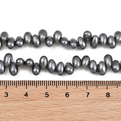 Galvanisierte Muschelperlenstränge&nbsp;BSHE-B009-A01-5x8mm-02