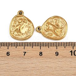 Pendentifs en acier inoxydable 304&nbsp;STAS-L295-02G