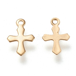 Dijes de cruz pequeños de acero inoxidable 304&nbsp;STAS-K195-16G