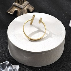 Offene Manschettenringe aus 304 Edelstahl für Damen&nbsp;RJEW-S395-02G