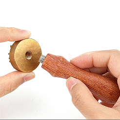 1 Stück Messingstempelkopf&nbsp;DIY-OC0004-18B