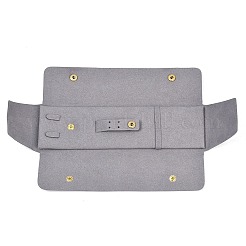 Mikrofaser-Schmuckrollen mit Druckknopf für Ringe&nbsp;TP-D004-01A