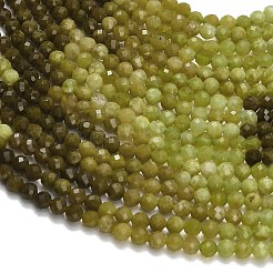Stränge aus natürlichen gelbgrünen Opalperlen mit Farbverlauf&nbsp;GG-CBA9722-A01-3mm