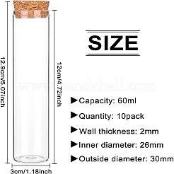 Reagenzglas aus Glas&nbsp;CON-WH0073-54A