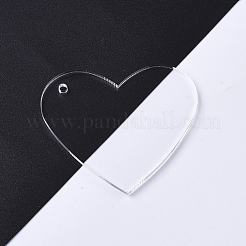 Transparente Acryl große Anhänger&nbsp;LS-TACR-S137-02