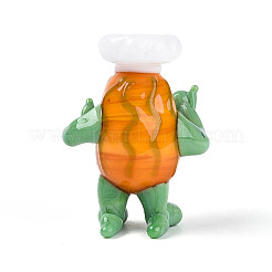 Decorazioni per esposizione di chef dei cartoni animati in vetro soffiato fatte a mano&nbsp;LAMP-T025-12C