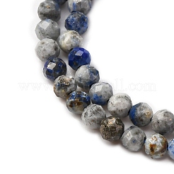 Natürlicher Lapislazuli Perlenstränge&nbsp;G-RM2025-A24-3mm